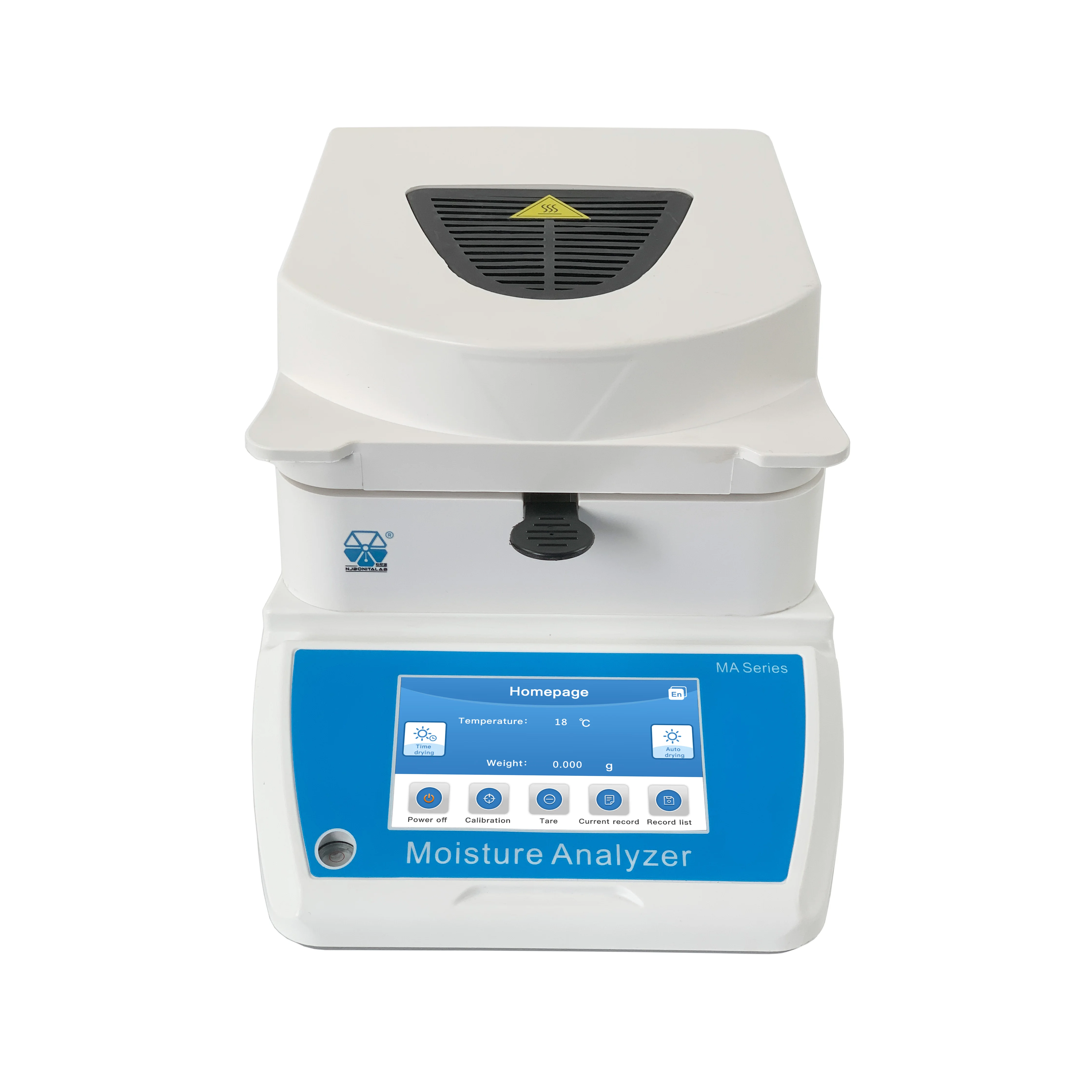 MA50-3H-T Rapid analysis and automatic detection of water content in tea, wood, grain and grain by new halogen moisture analyzer