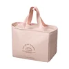 Sac à lunch portable rose monocouche