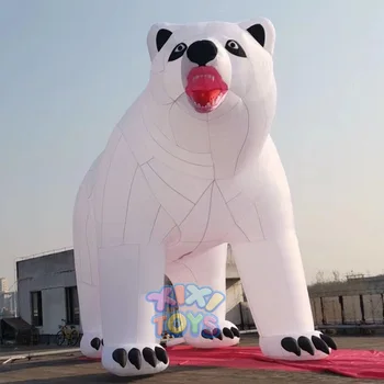XIXI TOYS 2020 outdoor Large Inflatable Animal Cartoon Models,Jumbo Inflatable Polar Bears For Display