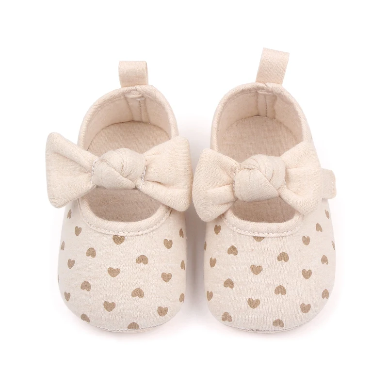 High Quality Soft Cotton Anti-slip Baby Newborn Girl Shoes Walking Baby Shoes supplier