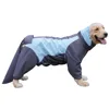 (Cubierta trasera para impermeable azul)