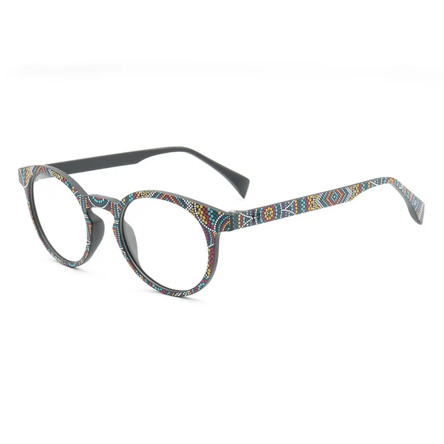 Retro Round Super Light TR90 Optical Glasses Frames Colorful Men Women Fashion Computer Eyeglasses