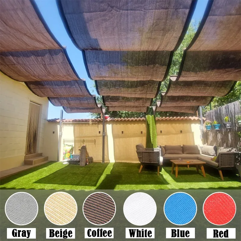 Wave Rope Shade Waterproof Wave Shade Canopy - Durable Outdoor Protection