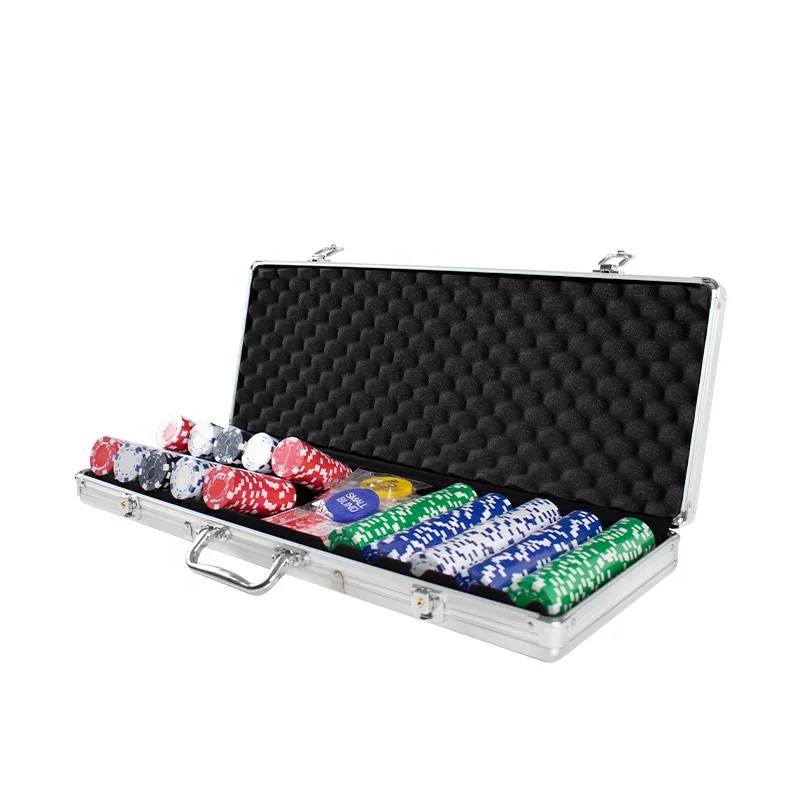 YH 500pcs/set ABS Gambling 11.5G Casino Blank Poker Chips