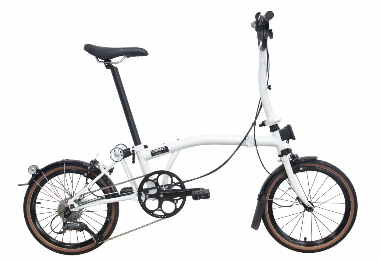 MINT Tri-Folding 16 Inch Bicycle T9C-349, 9 Speed Steel Frame