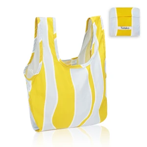 Custom Folding Convenient Tote Grocery Reusable Shopping Bag Foldable