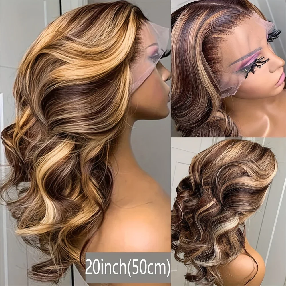 Parrucca lace front capelli veri body wave highlight p4 27_voghion.com