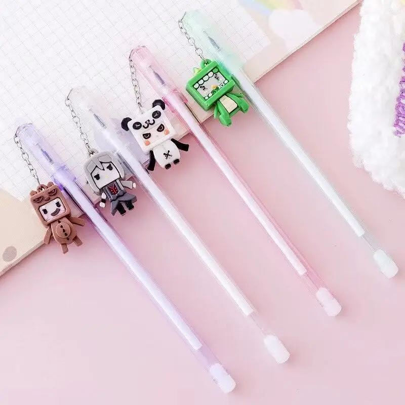 
Pendant pen Neutral Dust Plug Gel Pen,0.5Mm Kids Cute Pen Creative School Supplies for Girls Boys Adults 