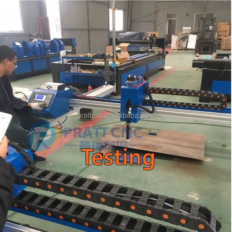 1500*3000mm Metal Cnc Plasma Cutting Machine With Portable Gantry 