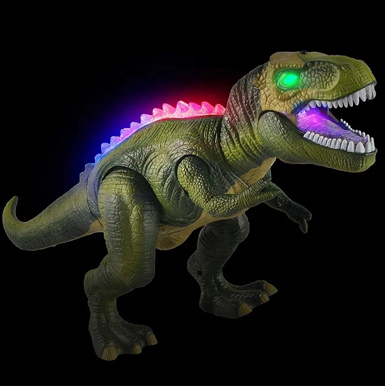 Hot selling plastic remote control simulation animal electric rc dinosaur toys