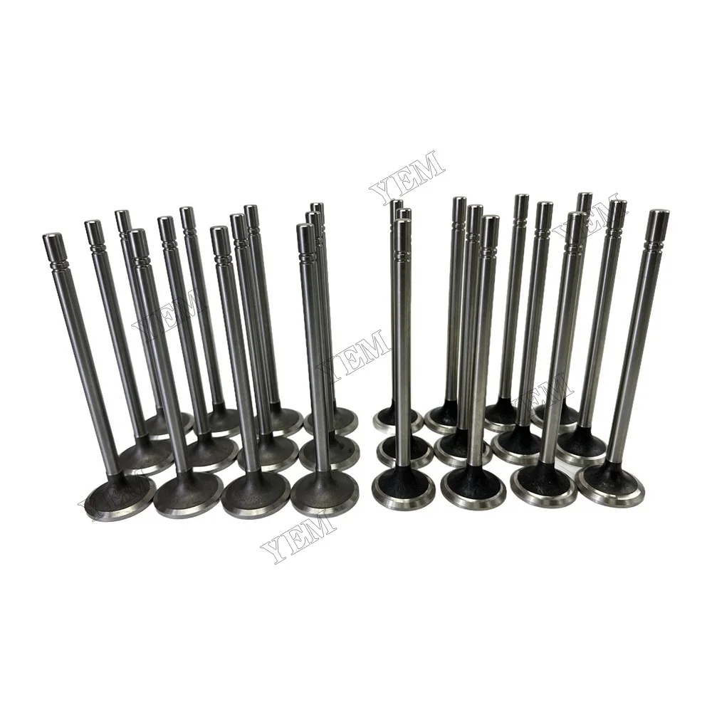C12 Exhaust and Intake Valve Compatible for Caterpillar Engine Diesel Parts Diesel Engine Spare Parts