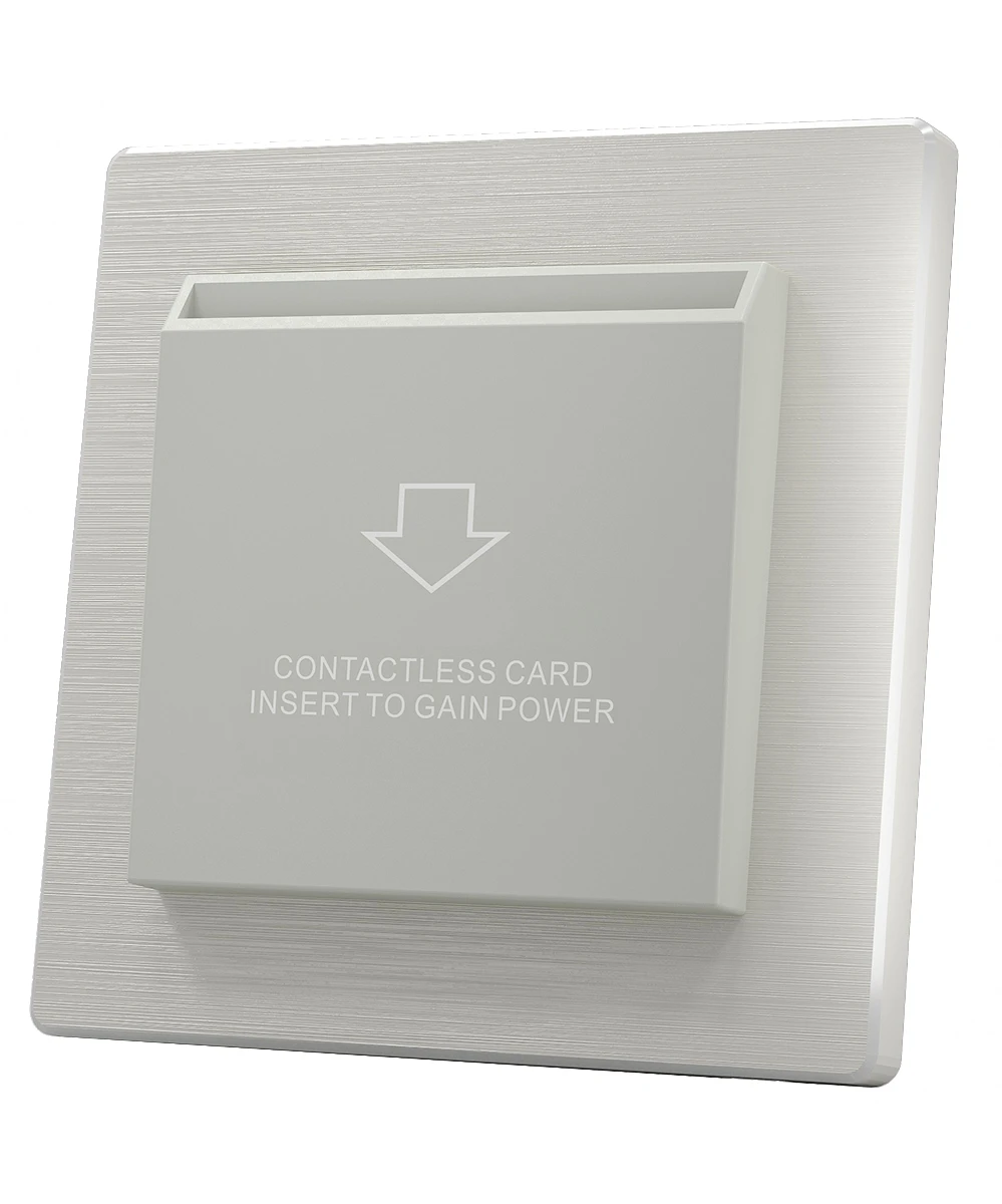 Smart Hotel Room Key Card Power Sockets and Switches Hotels Wireless Hotel Card Switch Rfid Card Power Switch