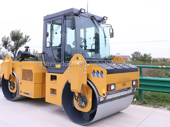 Double Drum Vibratory Roller Earth Compactor Machine New 8ton Hydraulic ...