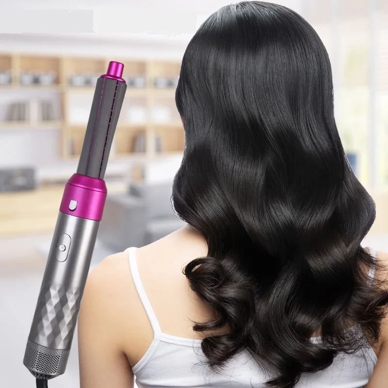 Lron Automatic Hair Curler Brush Straightening Electric Hair Curler