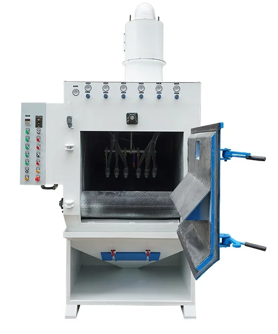 Tumble Rubber Belt Sandblast Machine Automatic Sand Blasting Machine