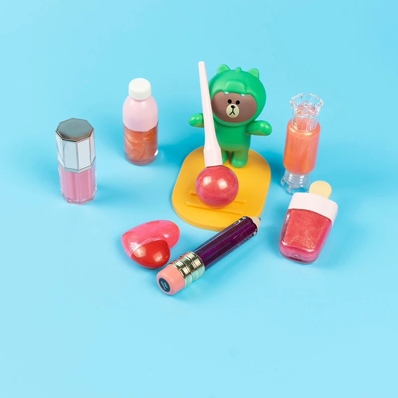 Блеск для губ с фирменной маркой блестящий блеск детей роскошный детский