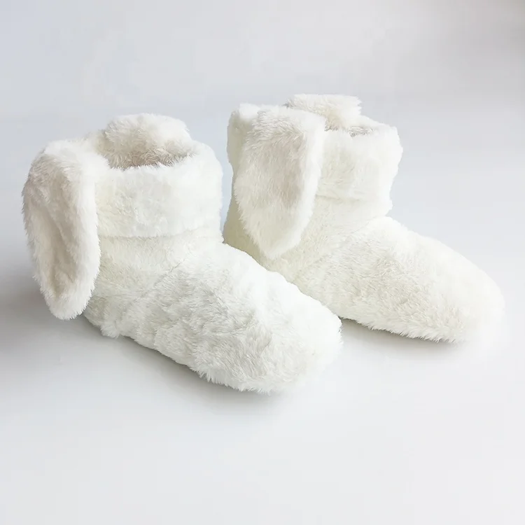 Winter Slippers Indoor House Use Fur Knitted Women Winter Warm Indoor Home Slippers Warm Slippers Boots
