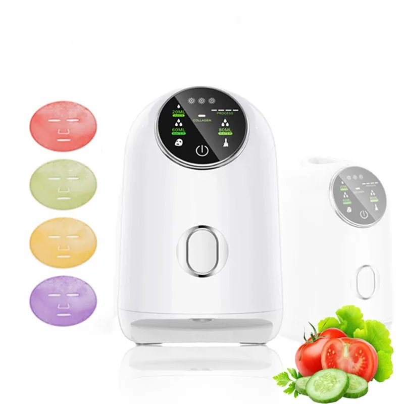 Fruit Vegetable Face Mask Maker DIY Machine With Collagen Electric Automatic Mask Maker Device