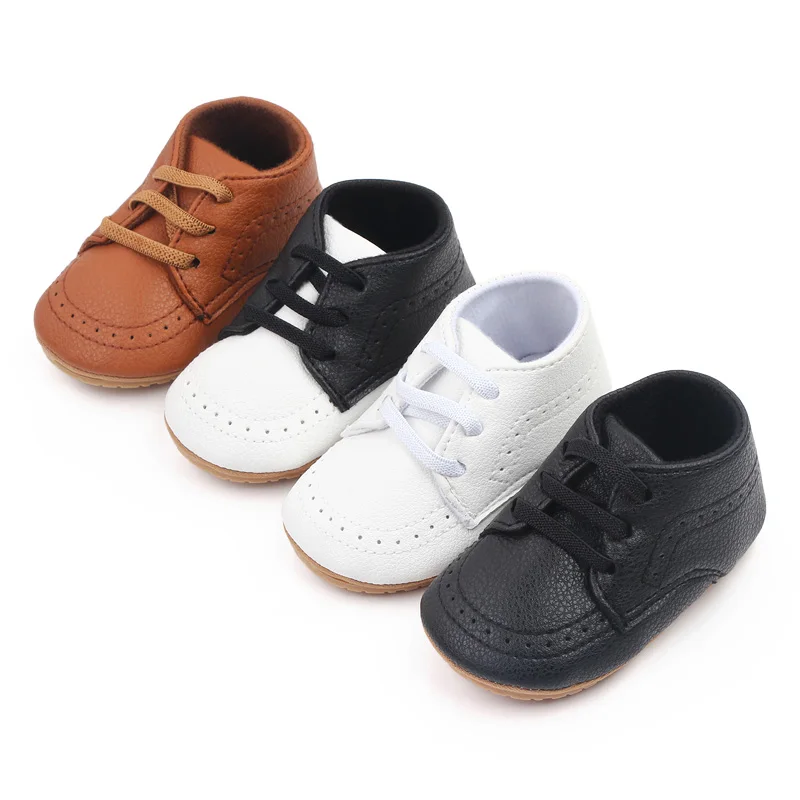 2025 New Arrival British Style Boys' Moccasins Shoes Solid Color Dress Shoes for Spring Autumn manufacture