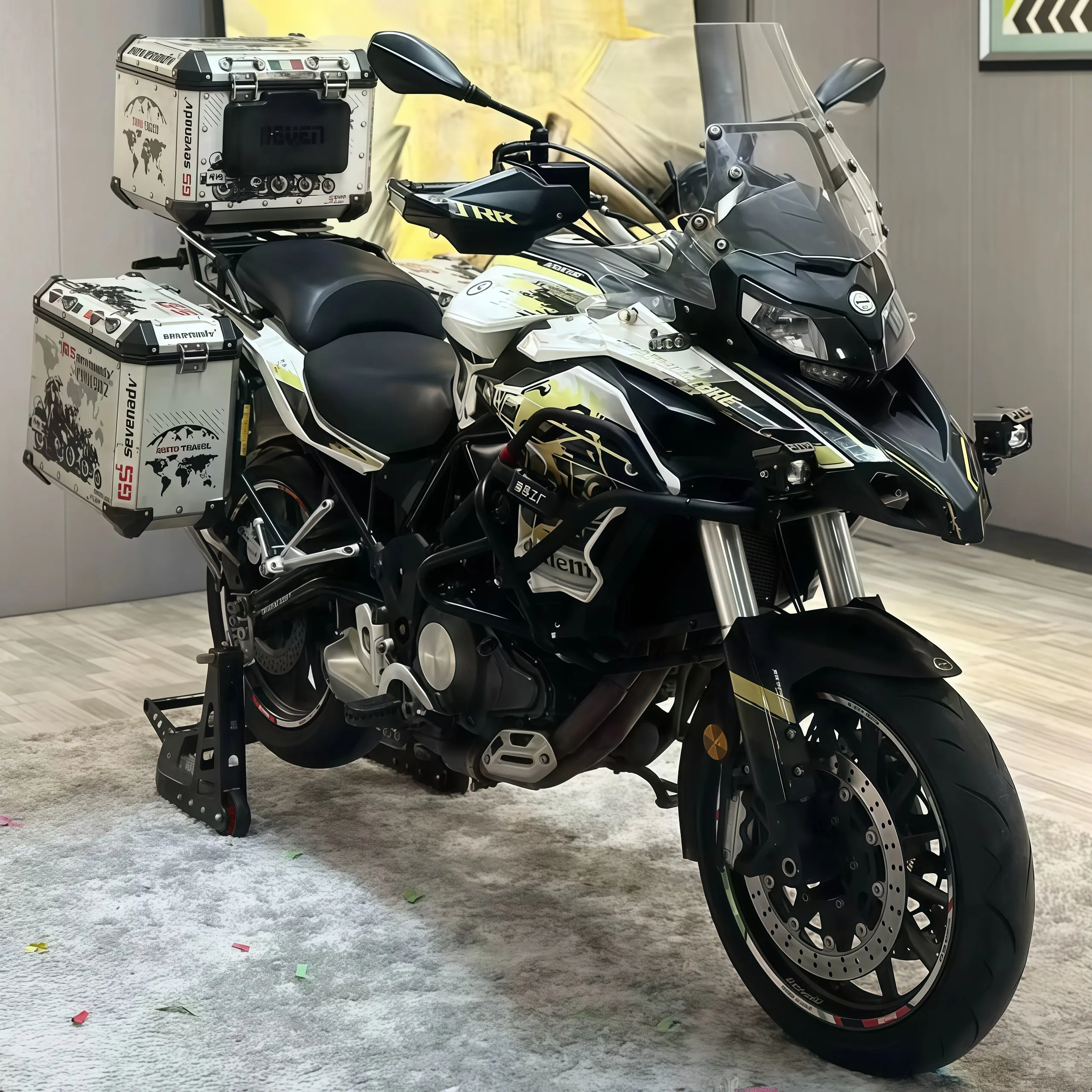 New Model Wuji 525ds Cruiser Rally Bike 500ds Off-Road Racing Bike