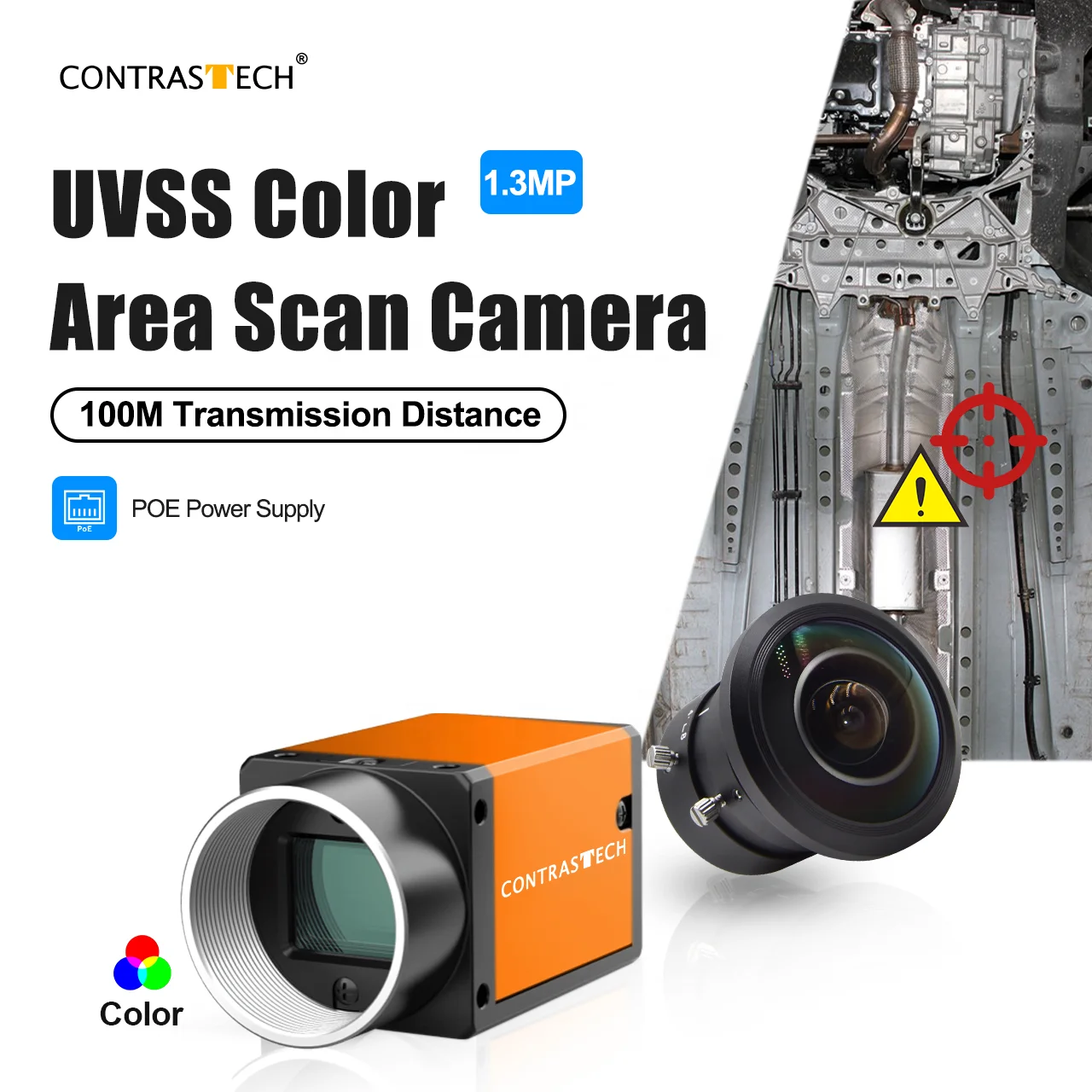 UVSS Hikrobot Gige Area Scan Camera for Security Inspection