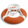 Porte-gobelet gyroscopique flottant-orange