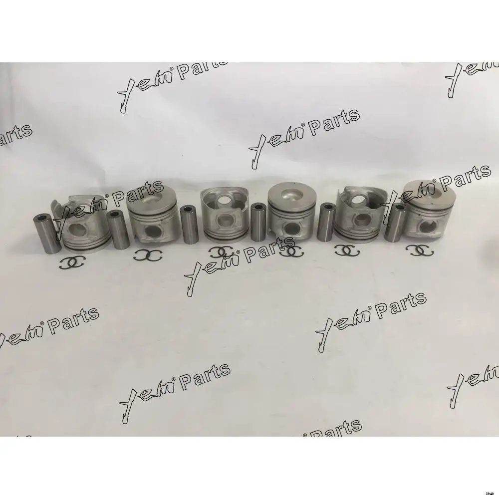 6D16 Cylinder Pistons With Pin for Mitsubishi