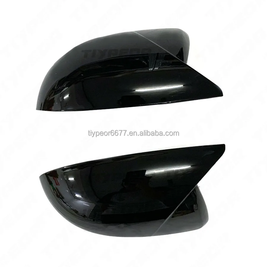 product tiypeor rear view mirror cover for mazda 3 2008 2012 for sports style covers with light gap mirror shell auto accessories-7