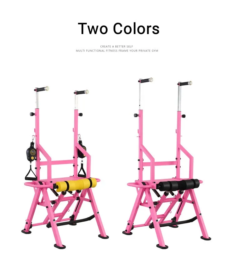 Wholesale Home Gym Equipment Multifunctional Half Power Rack Power Cage Squat Rack Foldable Exercise Bench Press Rack supplier