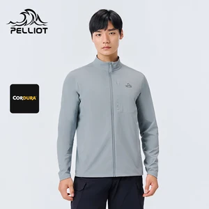 PELLIOT Outdoor Casual Clothing Men's 2026 New CORDURA Wear-resistant Lightweight Jacket High Elastic Comfortable Sportswear