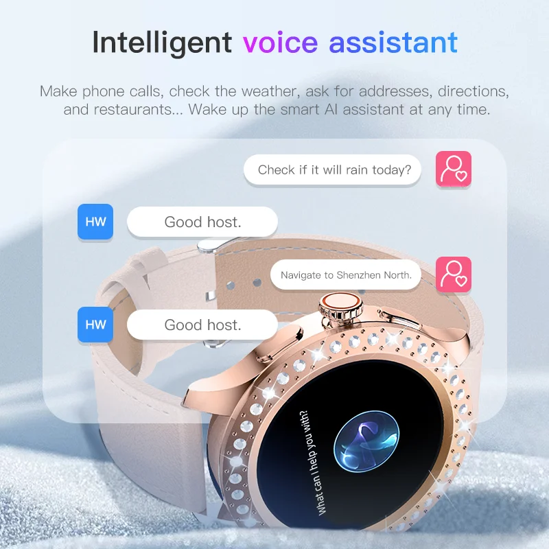 HW26 Mini Smart Watch Stylish Functional Accessories