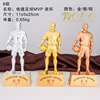 8 gold/silver/copper