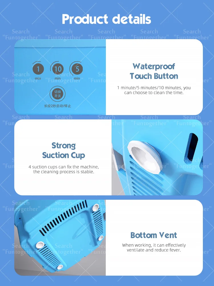 Private Label Electric Camping Clothes Washer Small Portable Folding