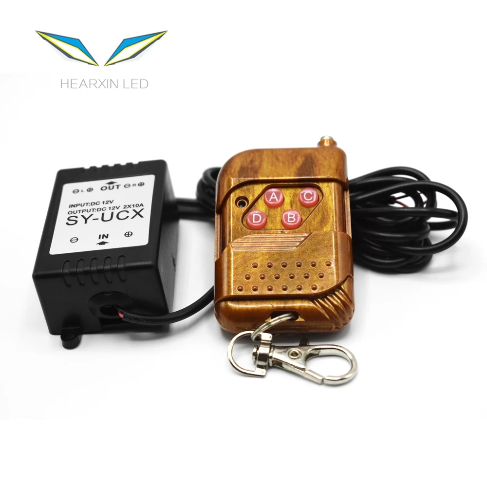 TOOGOO 5 X 12V Modulo de control con cable con flash estroboscopico para coche o casa Tira/bombillas LED 