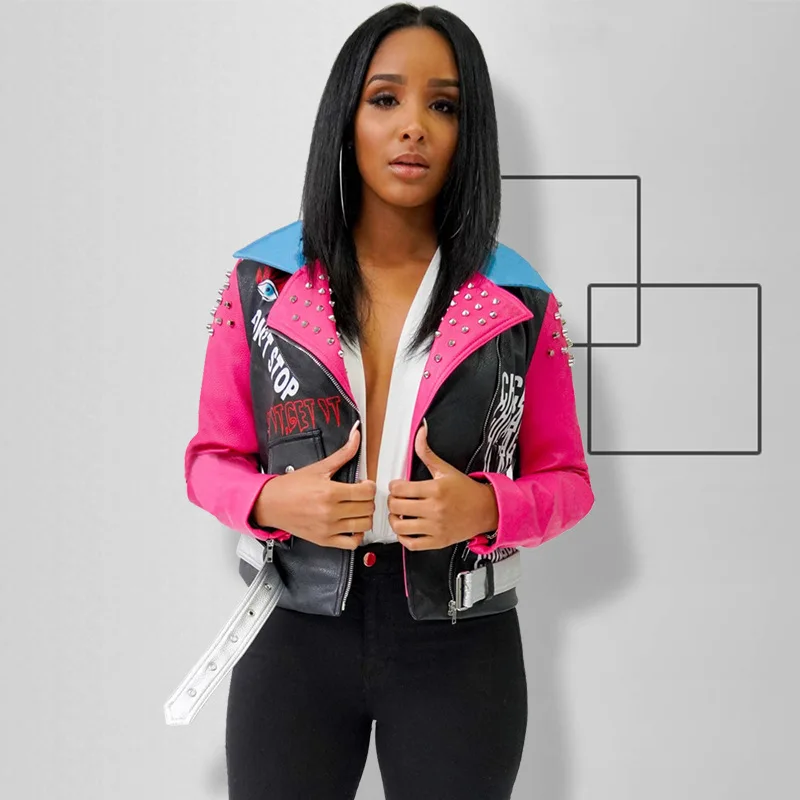 plus size soft leather jacket