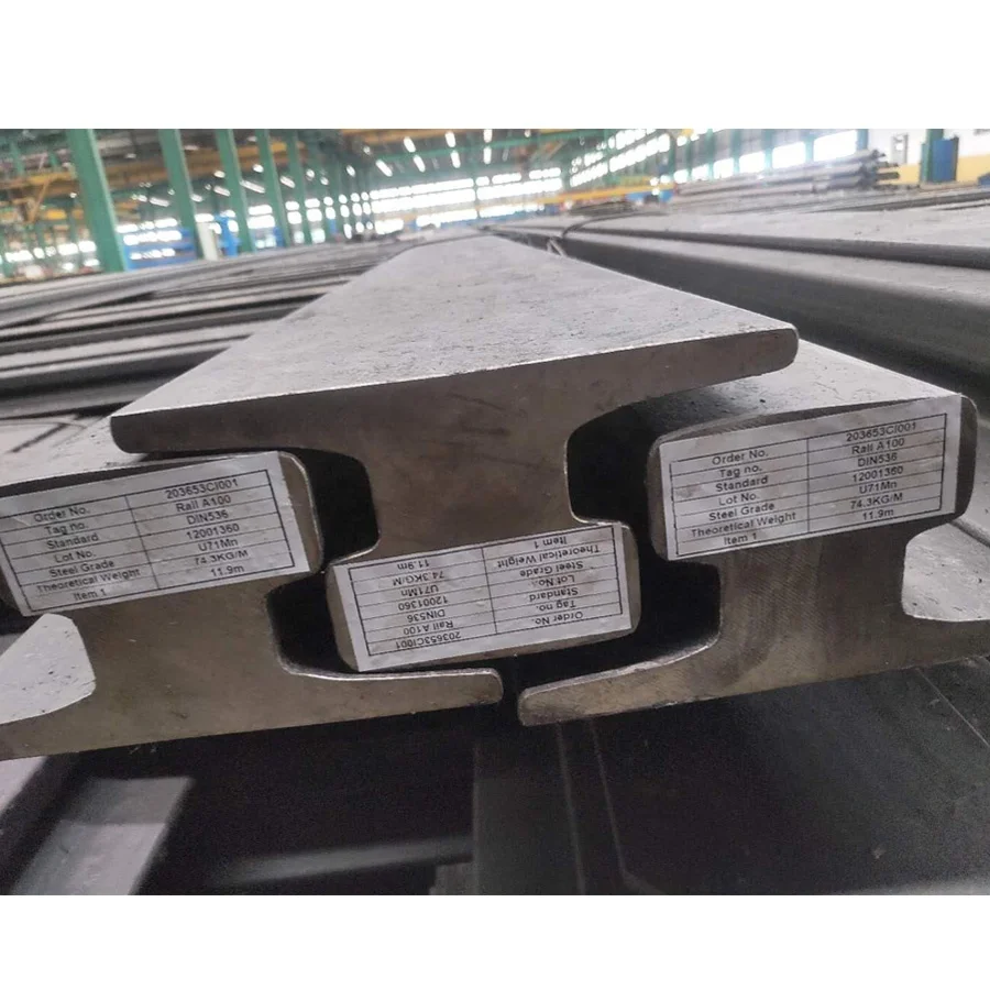 High Quality A65 Crane Rail For Sale Large Stock Steel Rail In Our