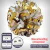 Laser Silvery + Metallig Golden
