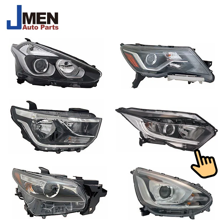 Jmen for RENAULT CLIO SYMBOL FLUENCE HeadLamp HeadLight Led Head Light Lamp Car Taiwan Auto Body Parts