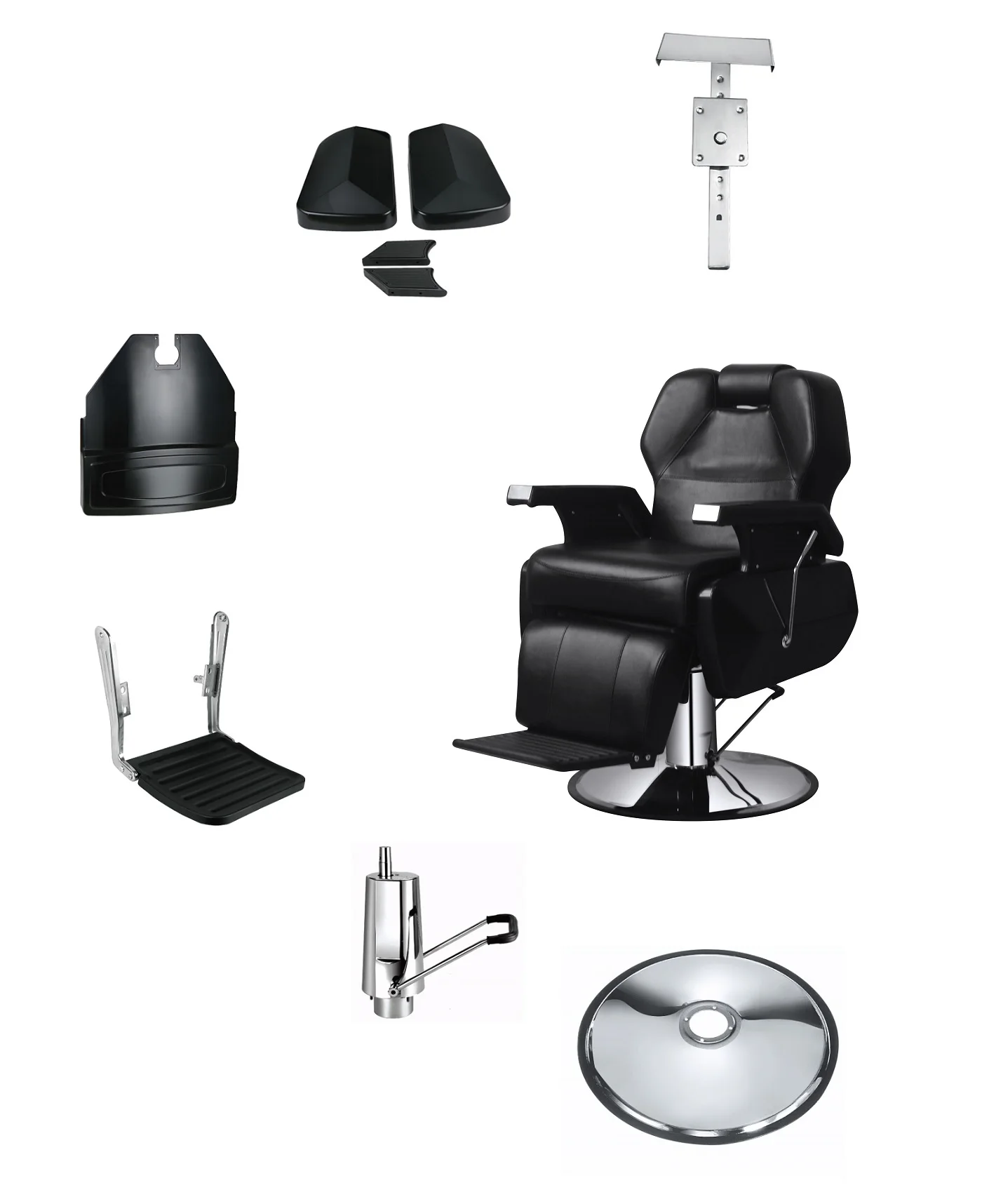 Antlu Heavy Duty Hair Salon Equipment Barber Chair For Beauty Salon
