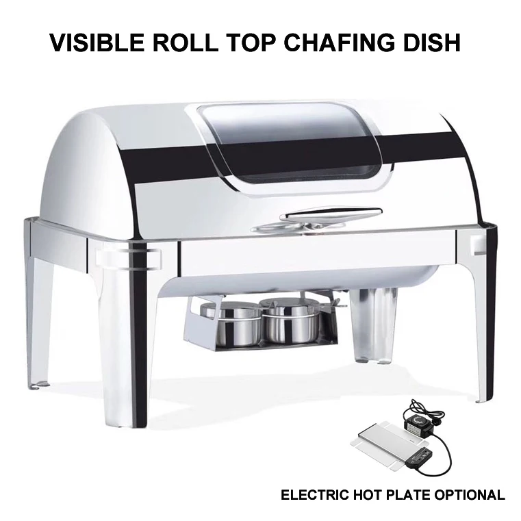 Luxury Buffet Chafing Dish In Dubai Stainless Steel Chef 9 Litre Food ...