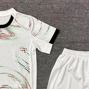 25/26 Digital Printed Football Kit Short-sleeved Color Soccer Jerseys Adult Children Football Training Kit