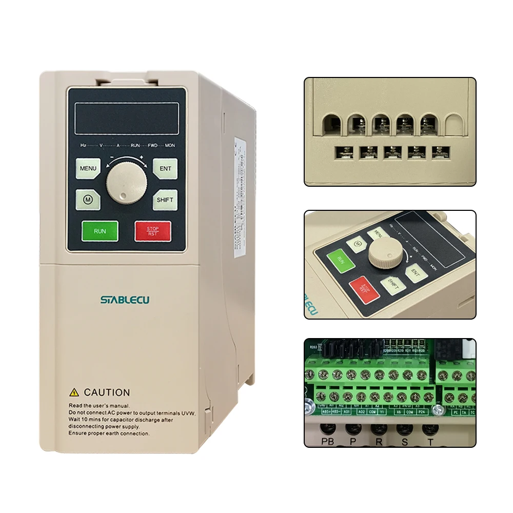 Best Single Phase to Three-phase Vfd 220v Low Frequency Converter 3.7kw 20kw 22kw 65kw Frequenzumrichter 3phase Inverter
