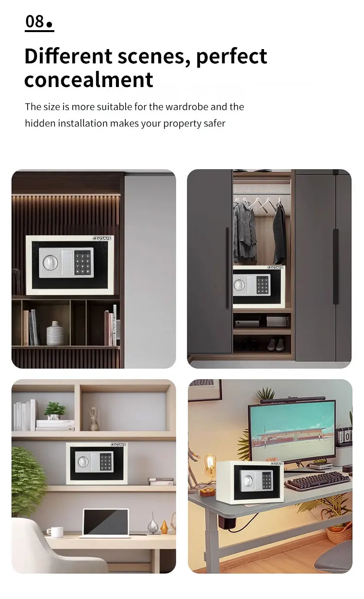CEQSAFE Malaysia Timed With Key Cabinet Deposit in Wallet Combination Lock Safety Mini Safe Box details