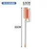Retractable cup brush for cleaning