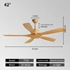 42inch- natural wood color