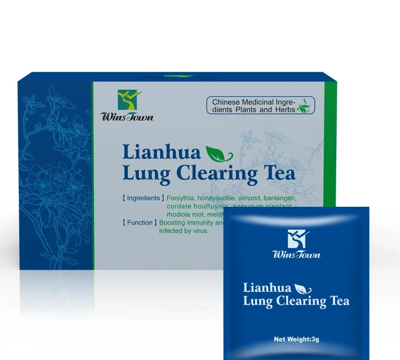 Wins town lian hua легкий клирнинг чай 28 день конечная Teatox товары элегантный подарок сумка китайский