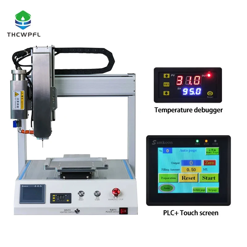 0.5ml 1ml Disposable Heat Thick Oil Automatic Cartridge Filling Machine High-Precision Viscosity Oil Cart Filler Machine