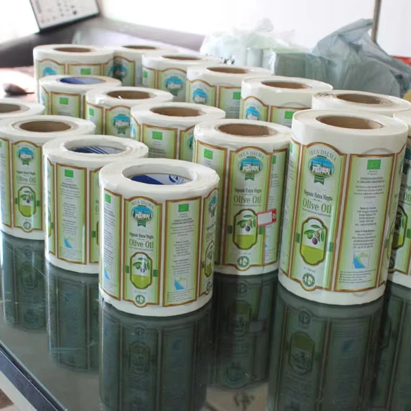Custom Adhesive Paper Barcode Stickers Sequence Number Custom Adhesive Roll Sequence Code Sticker