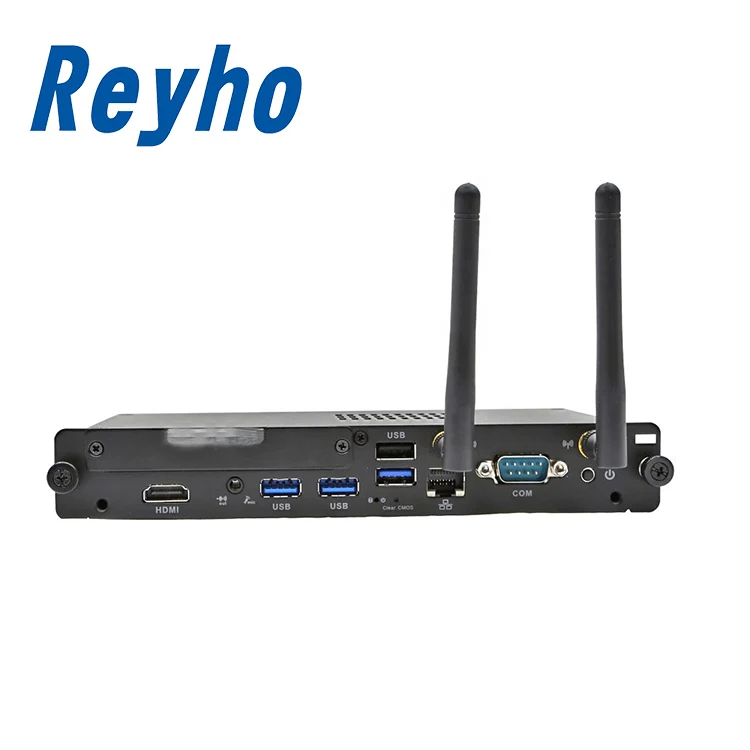 
Высокопроизводительный настенный промышленный мини-ПК OPS со встроенным процессором Core i5 4-го поколения 