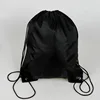 New drawstring backpack black